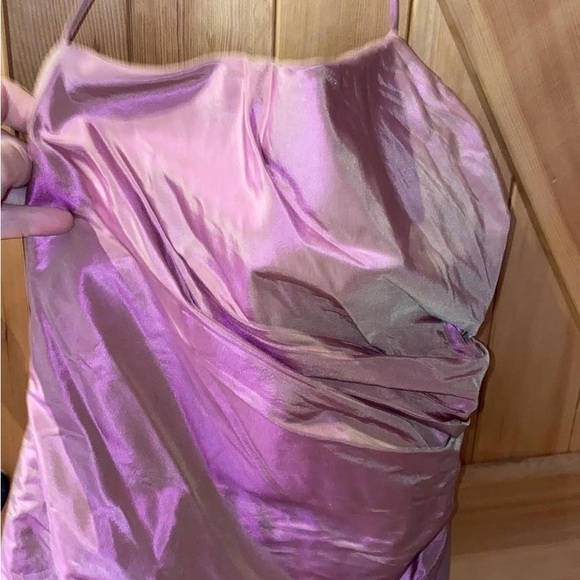 Monsoon Dresses & Skirts - Monsoon Deep Magenta Satin Fabric